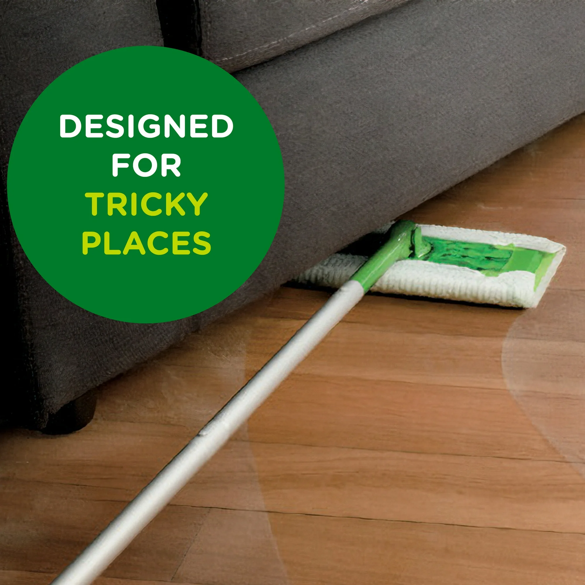 Swiffer Sweep + Mop, Broom & Mop Alternative, Dry & Wet Floor Cleaner, Fresh Scent, Cleaning Set - Image 6