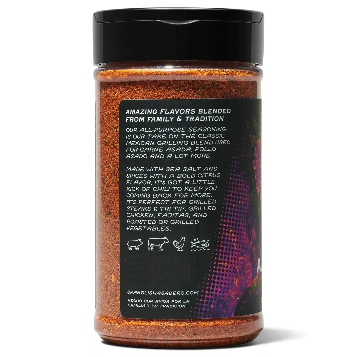 Spanglish Asadero All Purpose Seasoning (8.3 Ounce) - Image 3